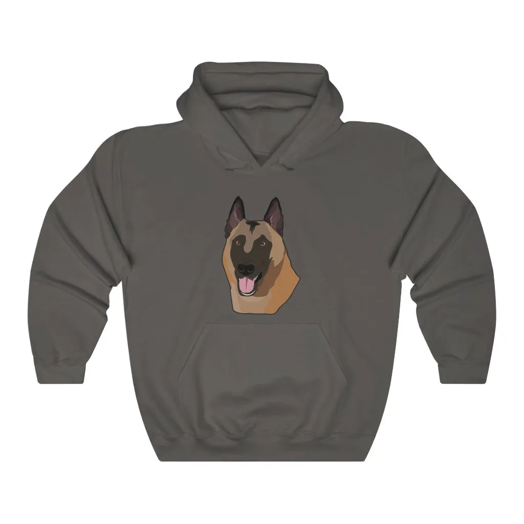 Belgian Malinois Unisex Heavy Blend™ Hooded Sweatshirt