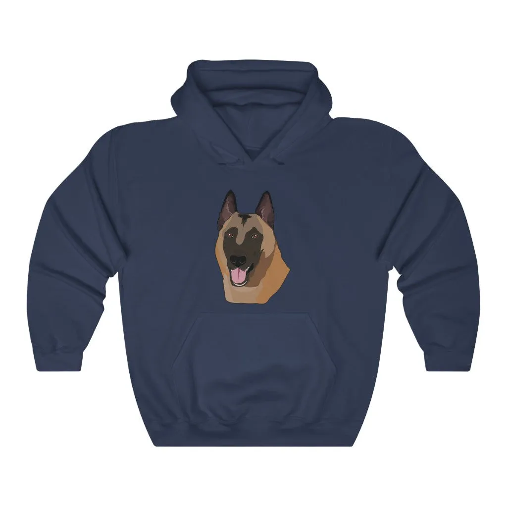 Belgian Malinois Unisex Heavy Blend™ Hooded Sweatshirt