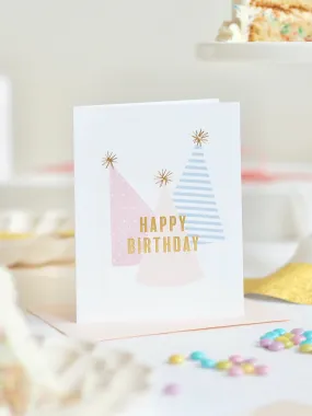 Birthday Hats Card
