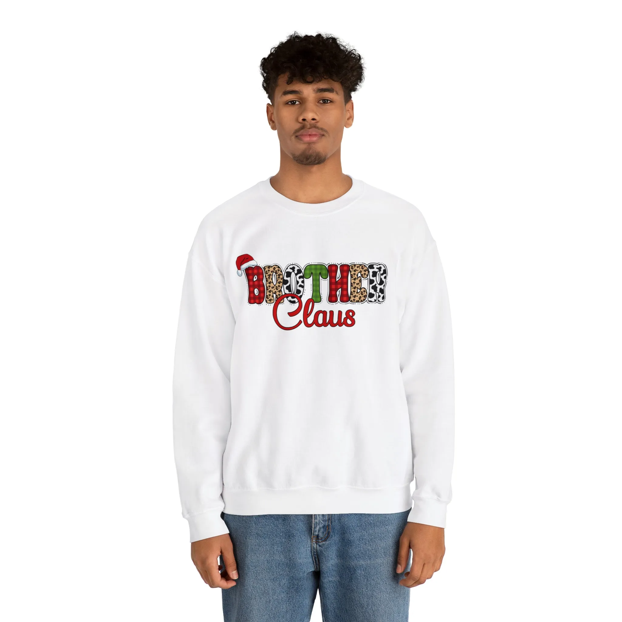 Brother Clause Christmas | Crewneck Sweatshirt | Family Crewneck Sweatshirt