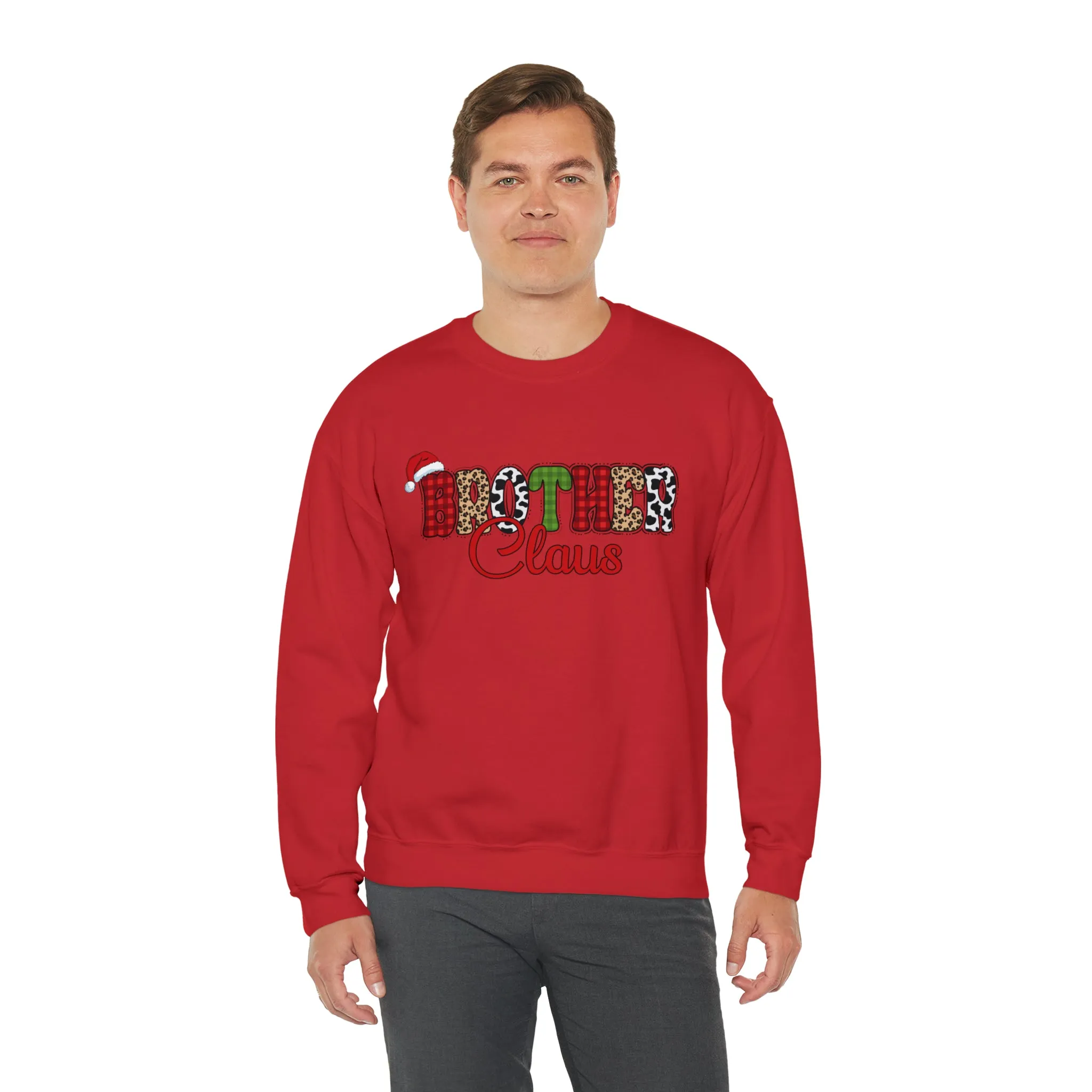 Brother Clause Christmas | Crewneck Sweatshirt | Family Crewneck Sweatshirt