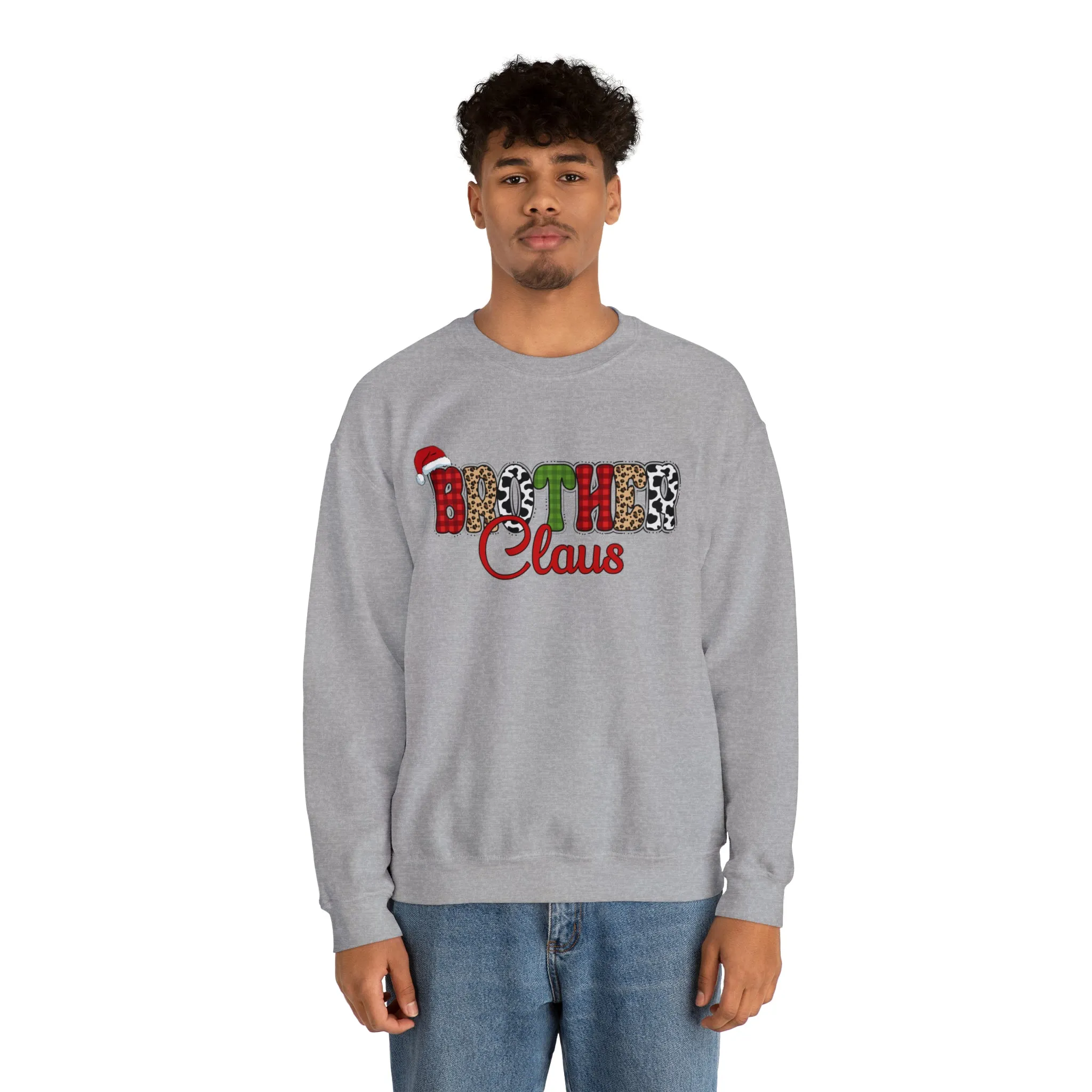 Brother Clause Christmas | Crewneck Sweatshirt | Family Crewneck Sweatshirt