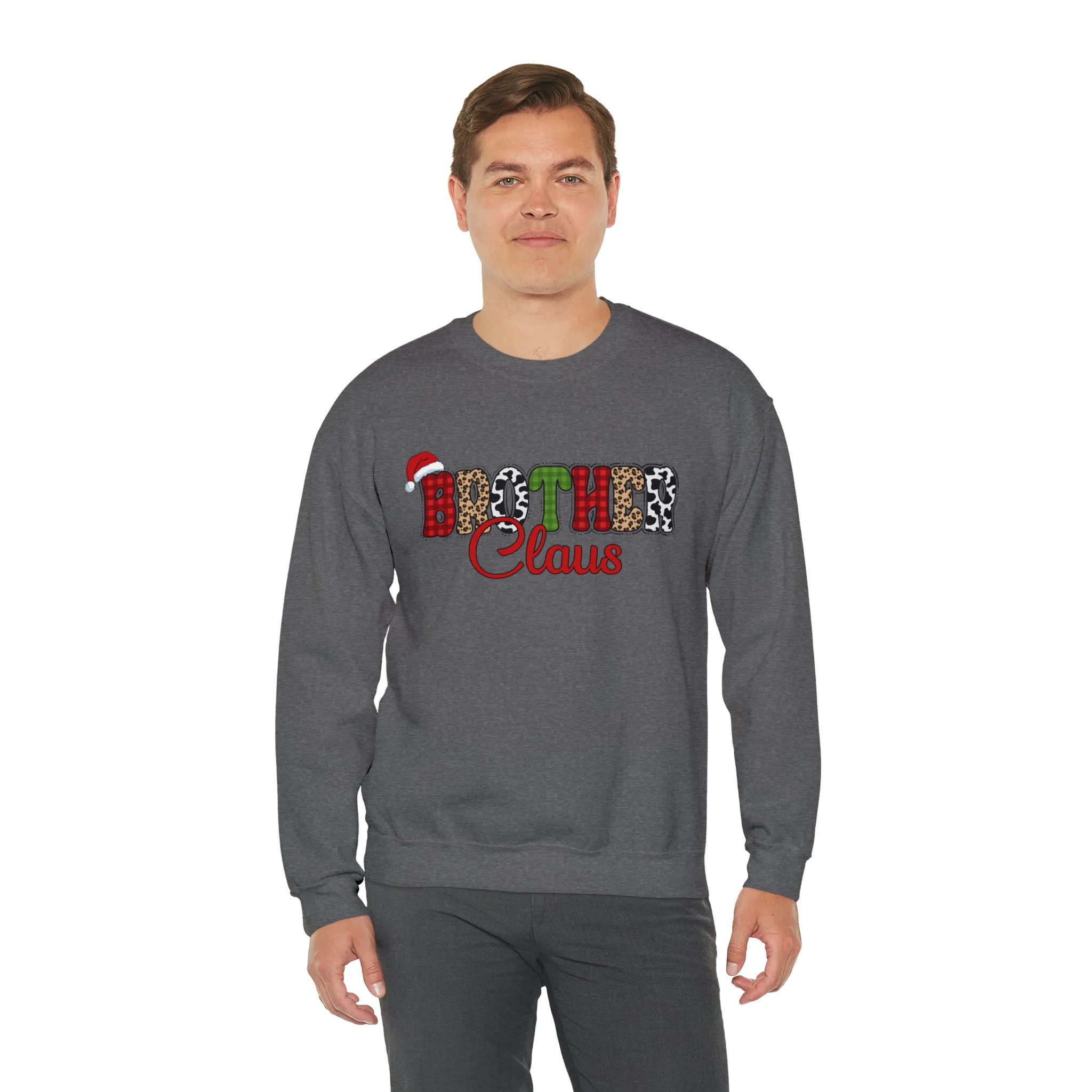 Brother Clause Christmas | Crewneck Sweatshirt | Family Crewneck Sweatshirt
