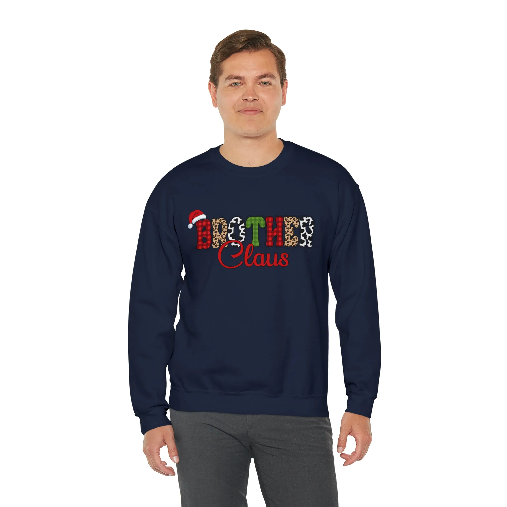 Brother Clause Christmas | Crewneck Sweatshirt | Family Crewneck Sweatshirt