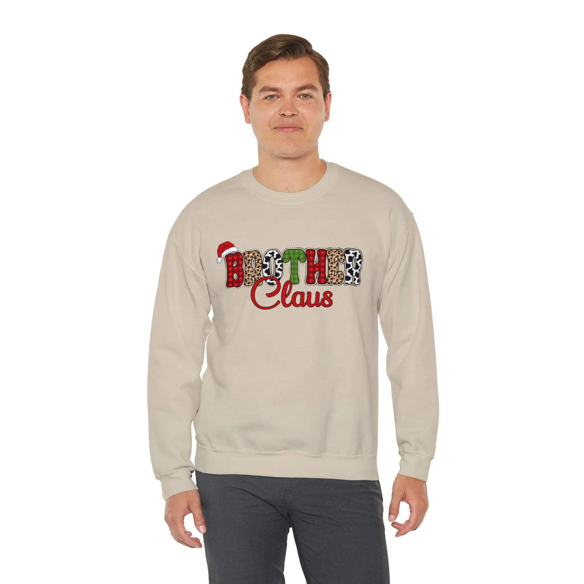 Brother Clause Christmas | Crewneck Sweatshirt | Family Crewneck Sweatshirt