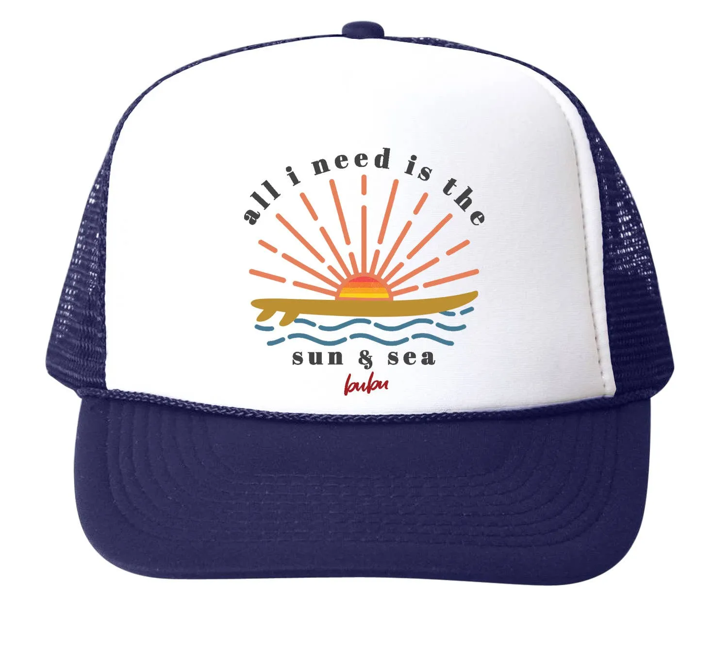 Bubu - Sun & Sea Trucker Hat (multi color)