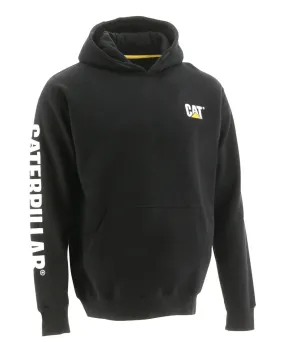 CAT Trademark Banner Hooded Sweatshirt - Black