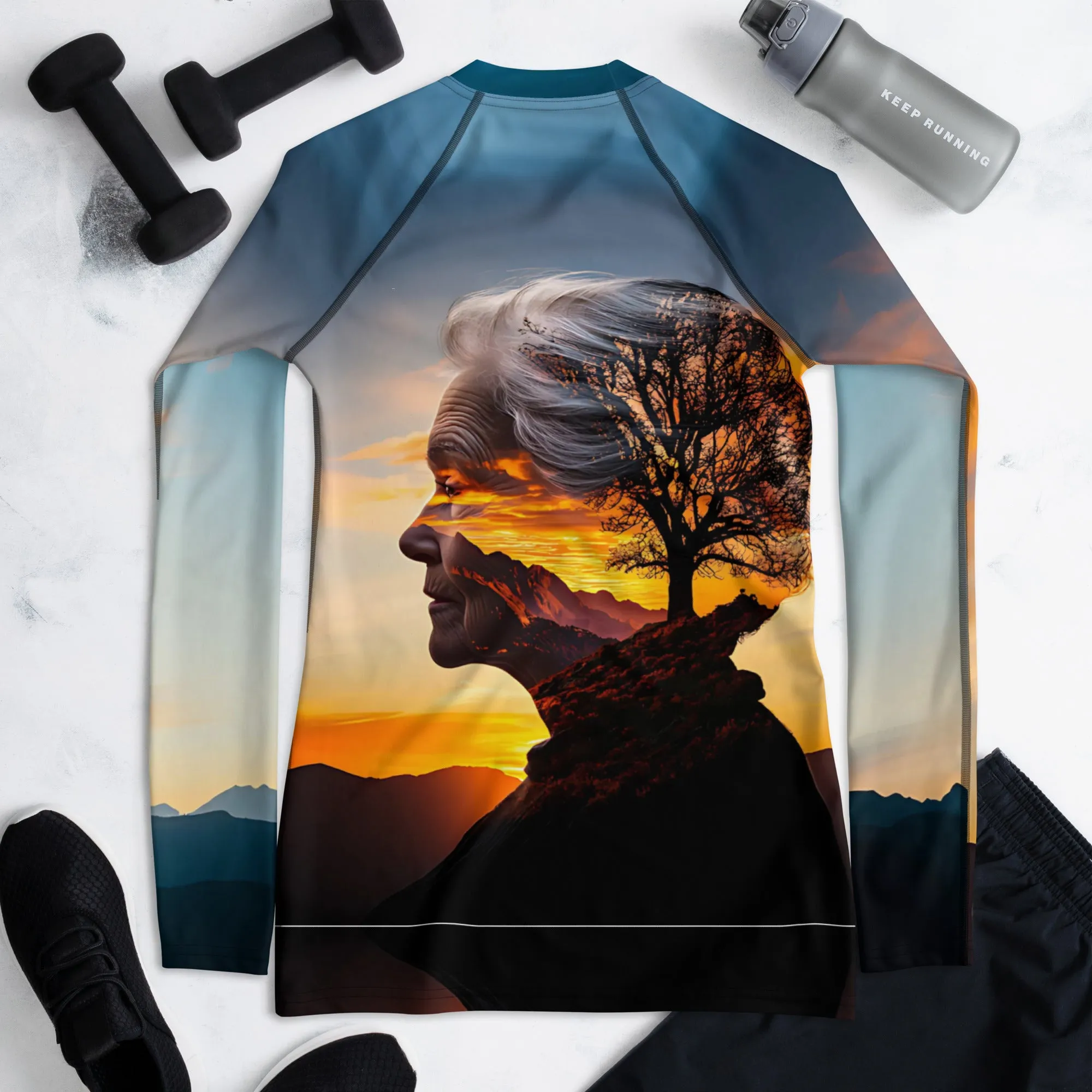 Centered Soul Women's Rash Guard