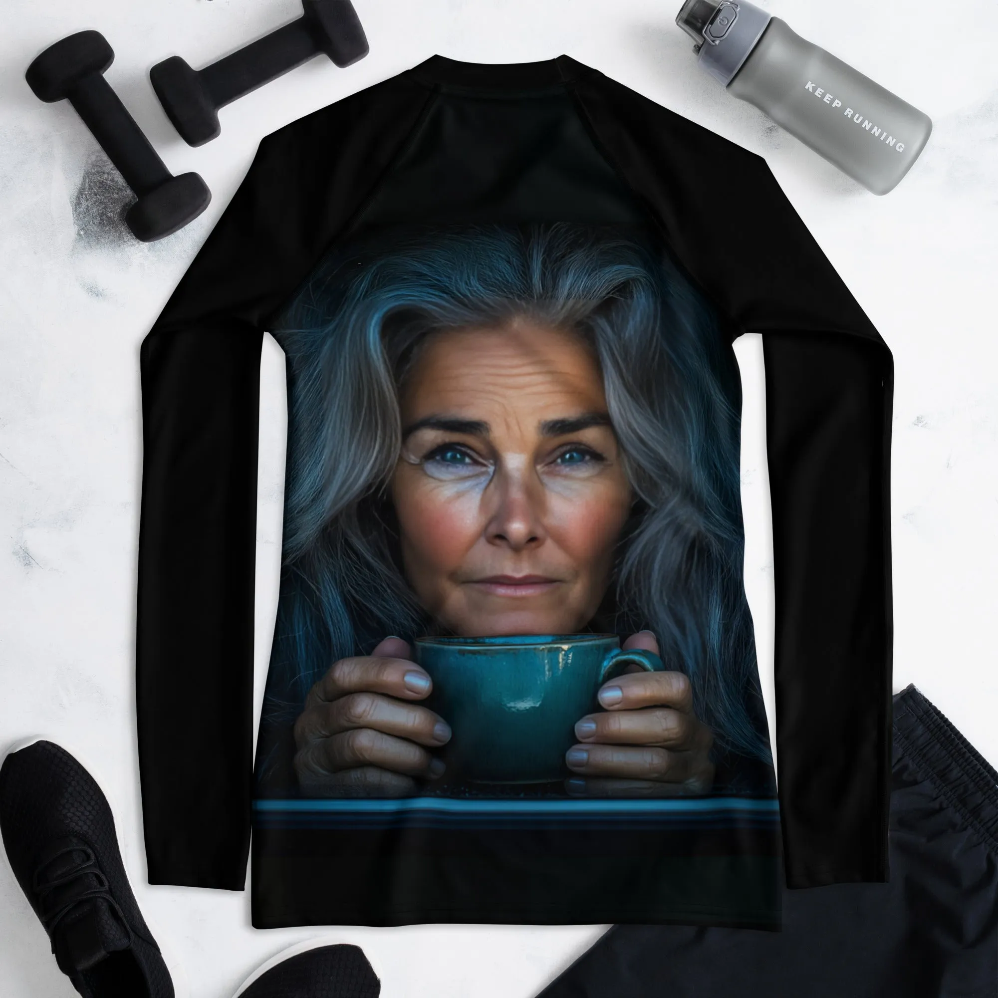 Charming Brew Women's Rash Guard