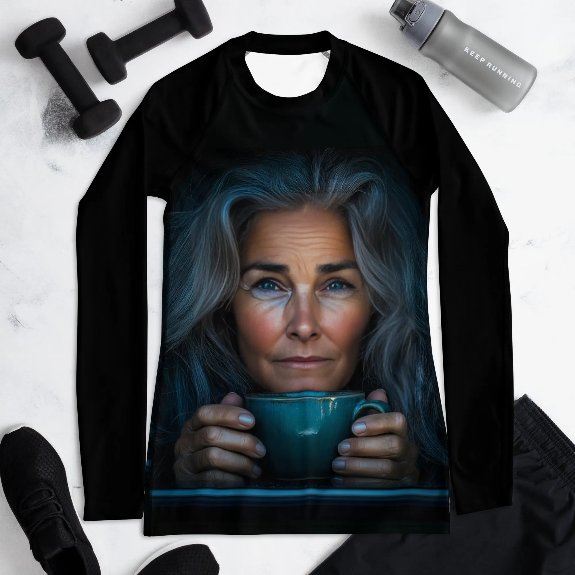 Charming Brew Women's Rash Guard