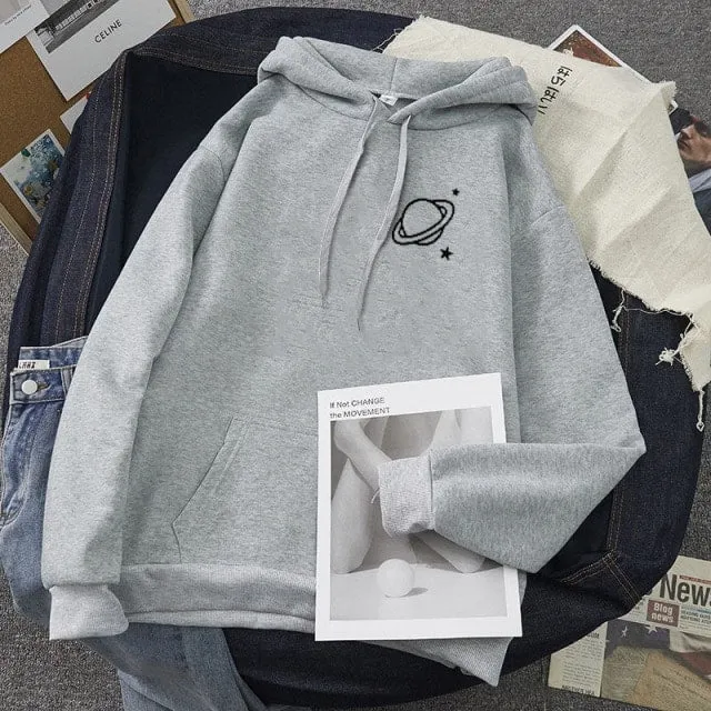 Cute Saturn Hoodies