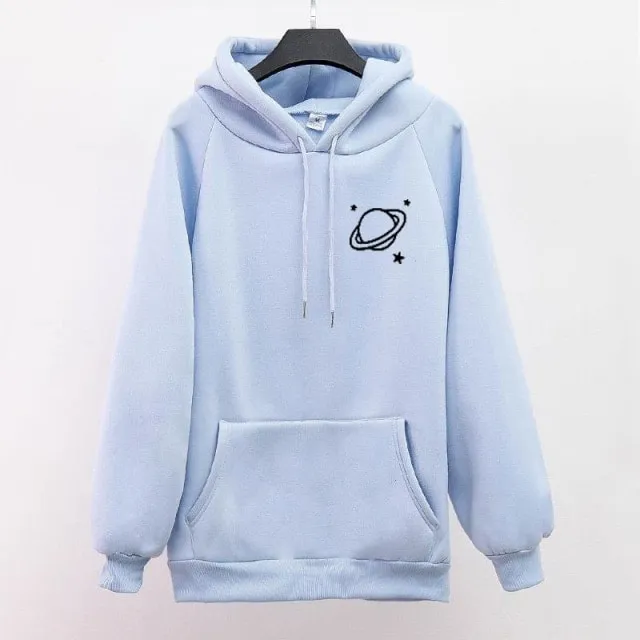 Cute Saturn Hoodies