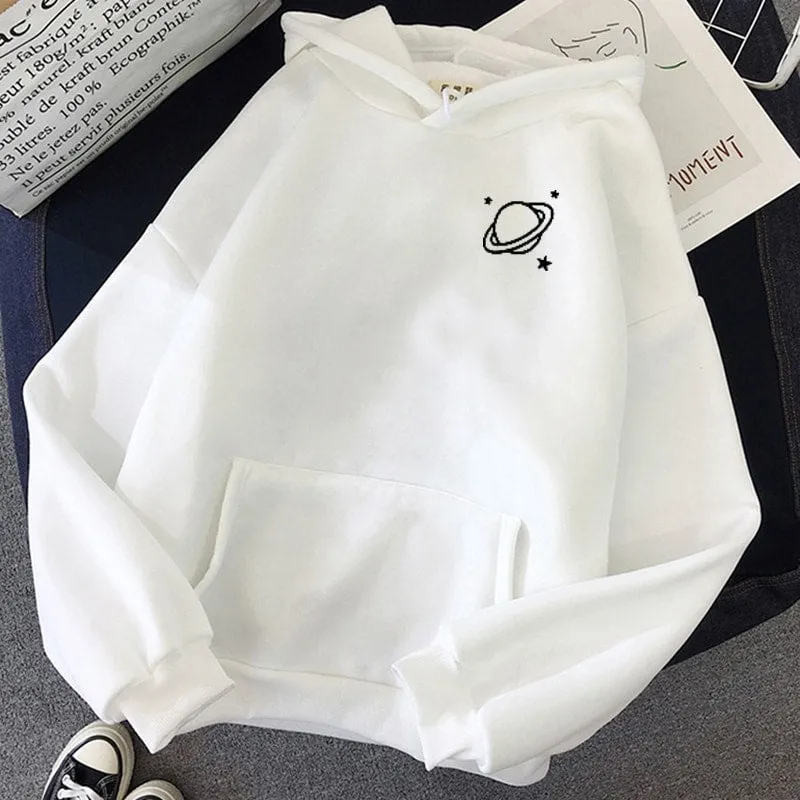 Cute Saturn Hoodies
