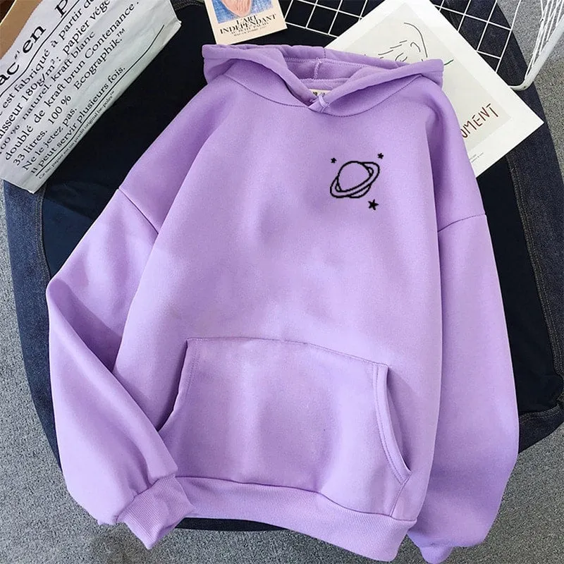 Cute Saturn Hoodies