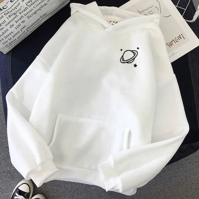 Cute Saturn Hoodies