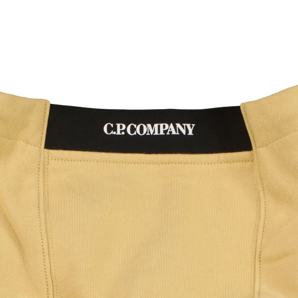 Diagonal Raised Fleece Lens Hoodie