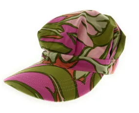 Dolce & Gabbana Multicolor Retro Print Sun Cap