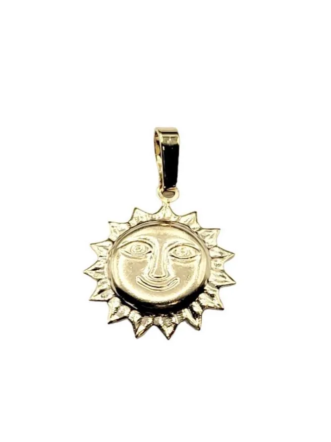 Gold Filled 18KT Sun Charm