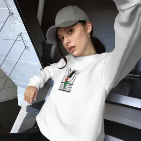 Keffiyeh & Map Sweatshirt