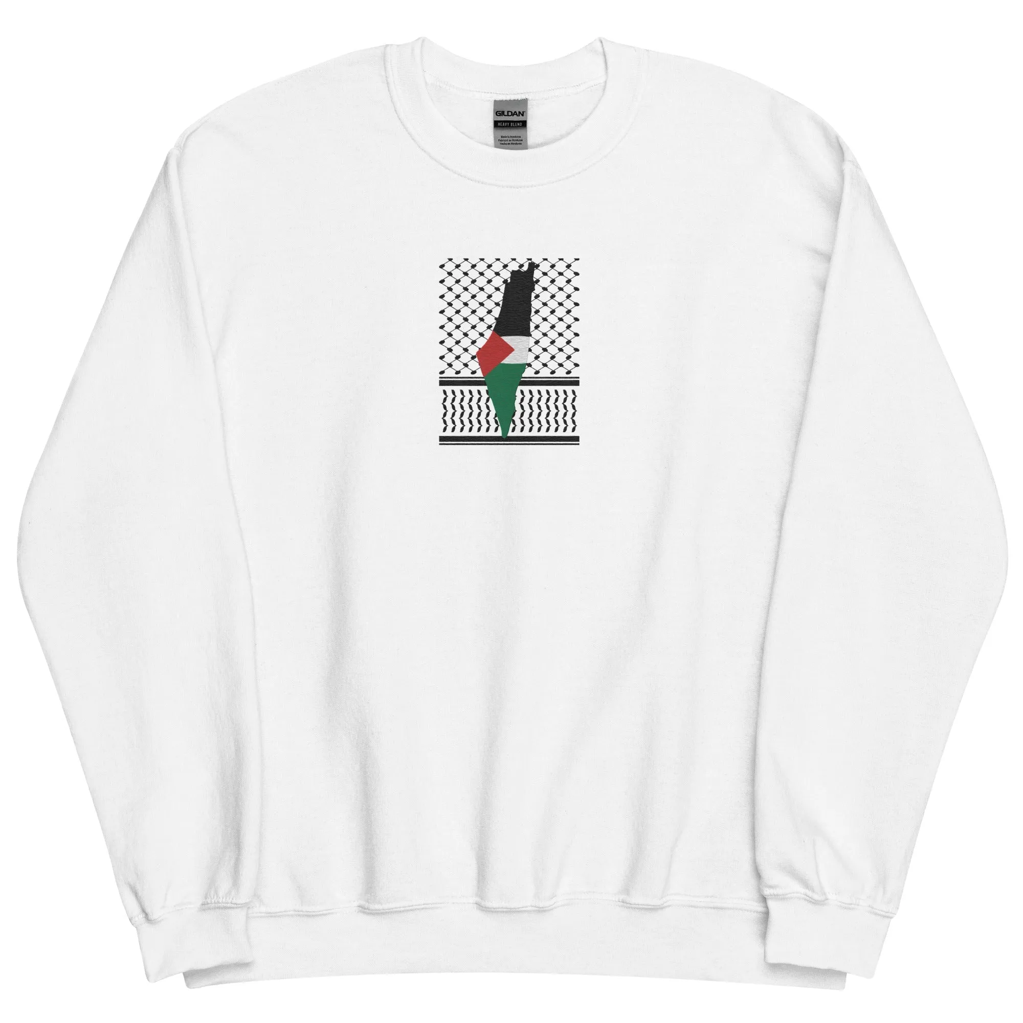 Keffiyeh & Map Sweatshirt