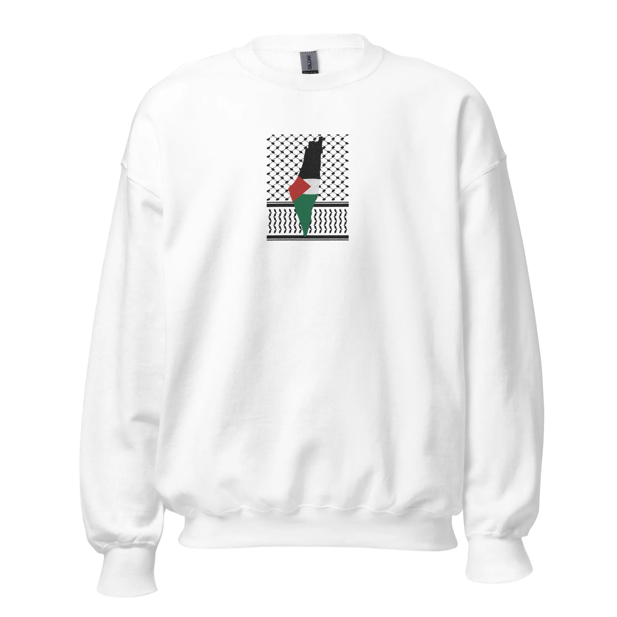 Keffiyeh & Map Sweatshirt