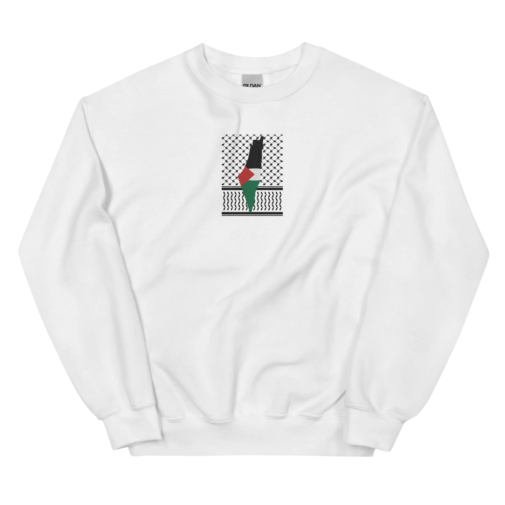 Keffiyeh & Map Sweatshirt