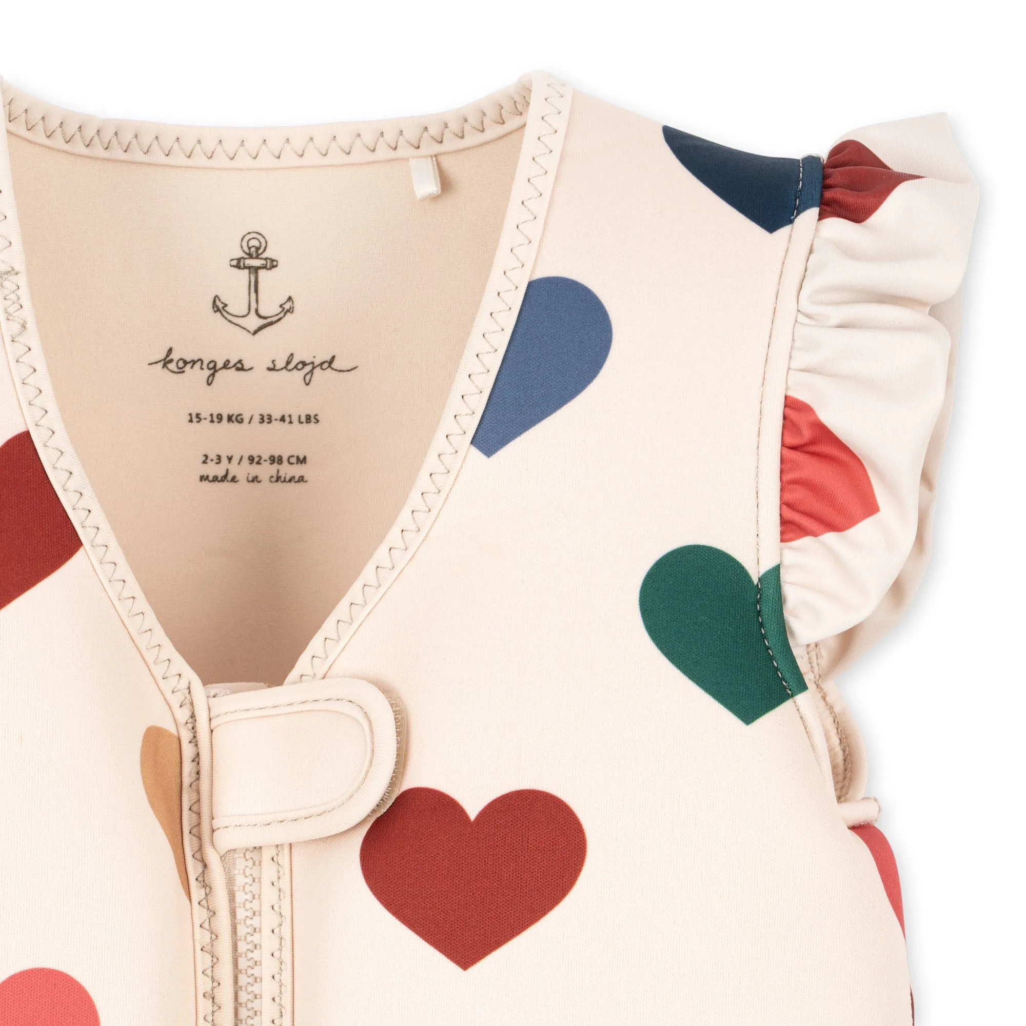 Konges Sløjd Neoprene Swimming Vest Frill | Bon Coeur Coloré