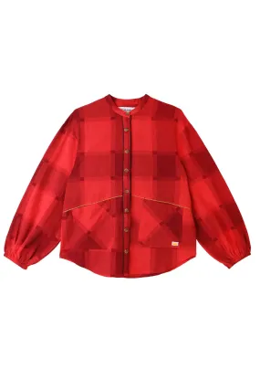 LF Markey | Gale shirt | Red Gingham