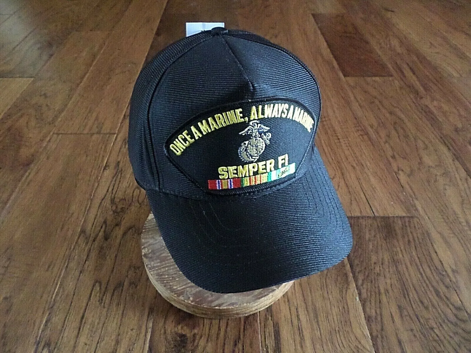 MARINE CORPS SEMPER FI VIETNAM VETERAN HAT OFFICIAL MILITARY BALL CAP U.S MADE