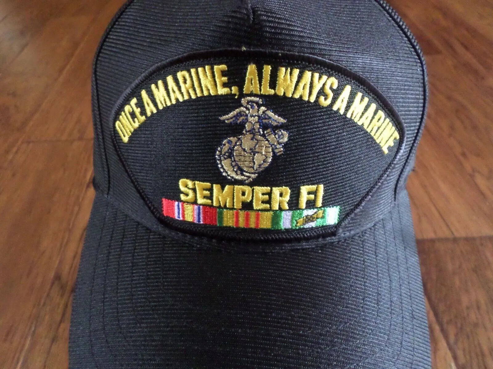 MARINE CORPS SEMPER FI VIETNAM VETERAN HAT OFFICIAL MILITARY BALL CAP U.S MADE