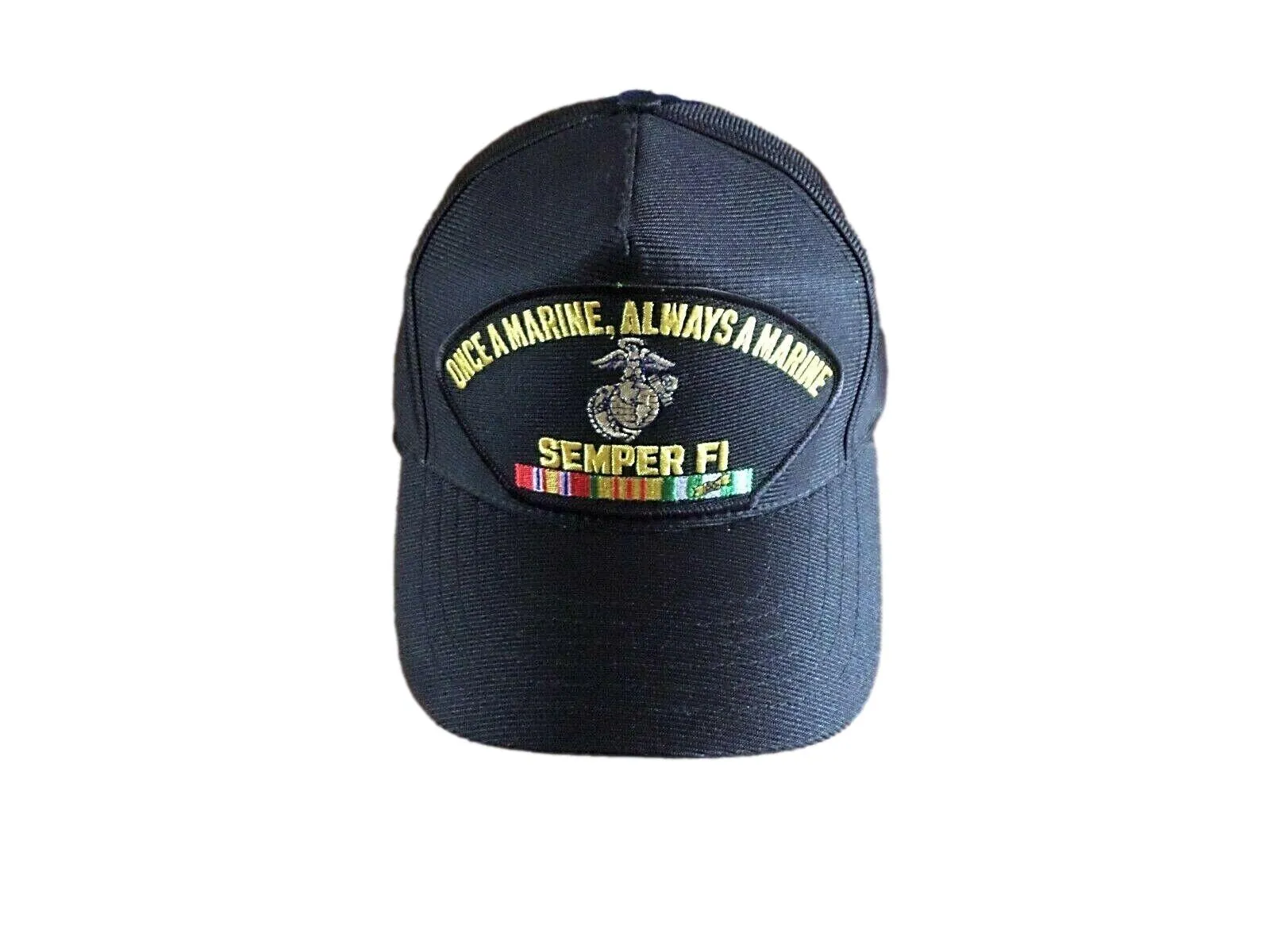 MARINE CORPS SEMPER FI VIETNAM VETERAN HAT OFFICIAL MILITARY BALL CAP U.S MADE