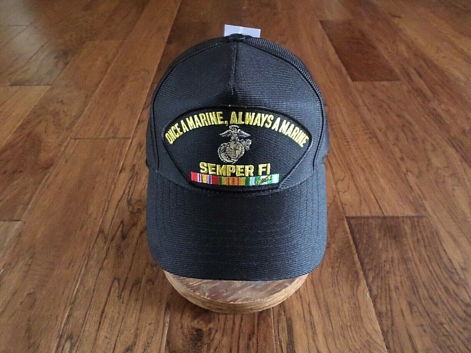 MARINE CORPS SEMPER FI VIETNAM VETERAN HAT OFFICIAL MILITARY BALL CAP U.S MADE