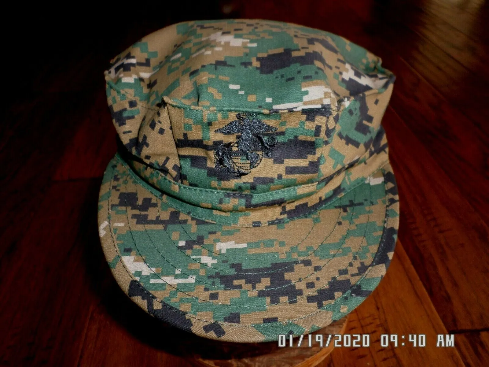 MARINE CORPS STYLE UTILITY HAT U.S.M.C MILITARY WOODLAND DIGITAL CAP