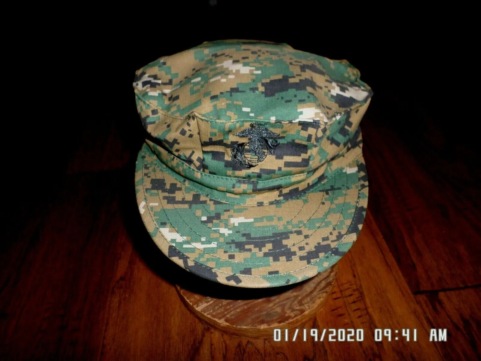 MARINE CORPS STYLE UTILITY HAT U.S.M.C MILITARY WOODLAND DIGITAL CAP