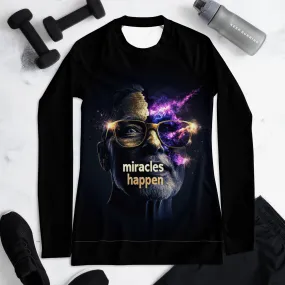 Miracles Happen Edition 4 Women's Rash Guard