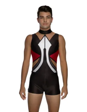 Mode Zip Up Boys Biketard