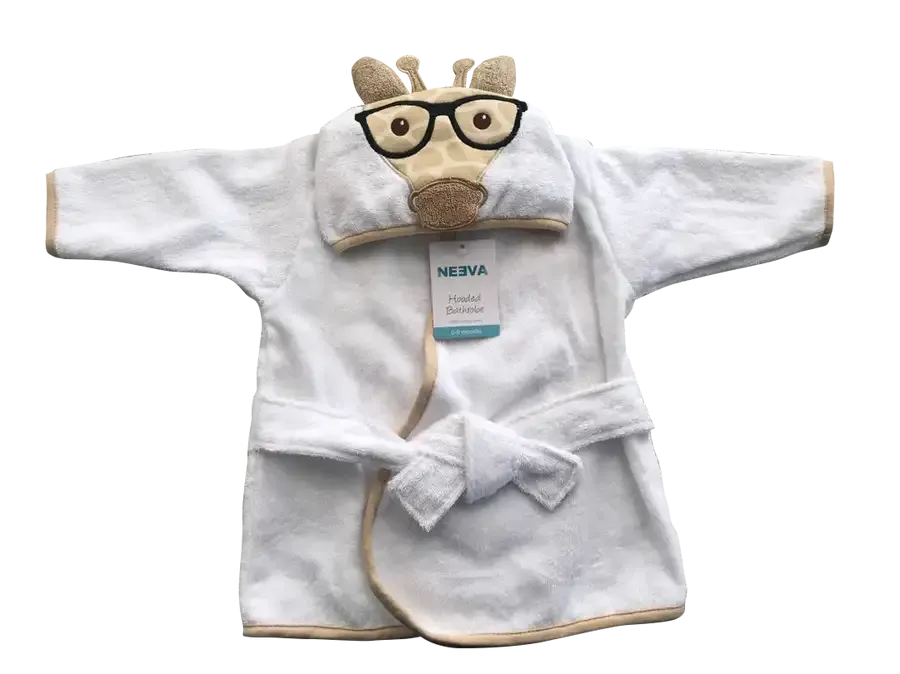 Neeva Baby Bath Robe HIPSTER GIRAFFE