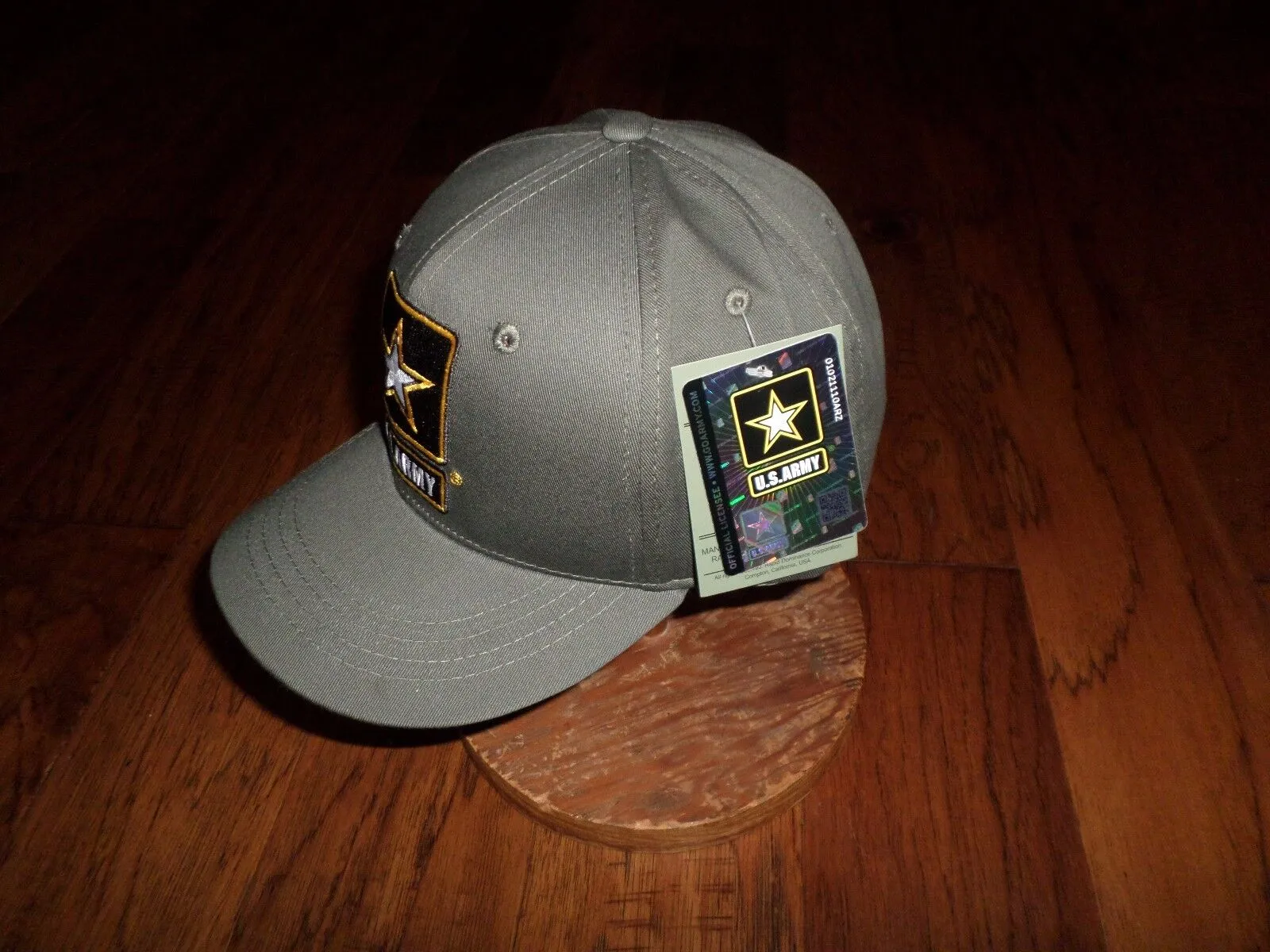 New U.S Military Army Star Logo Embroidered Olive Green Baseball Hat Cap