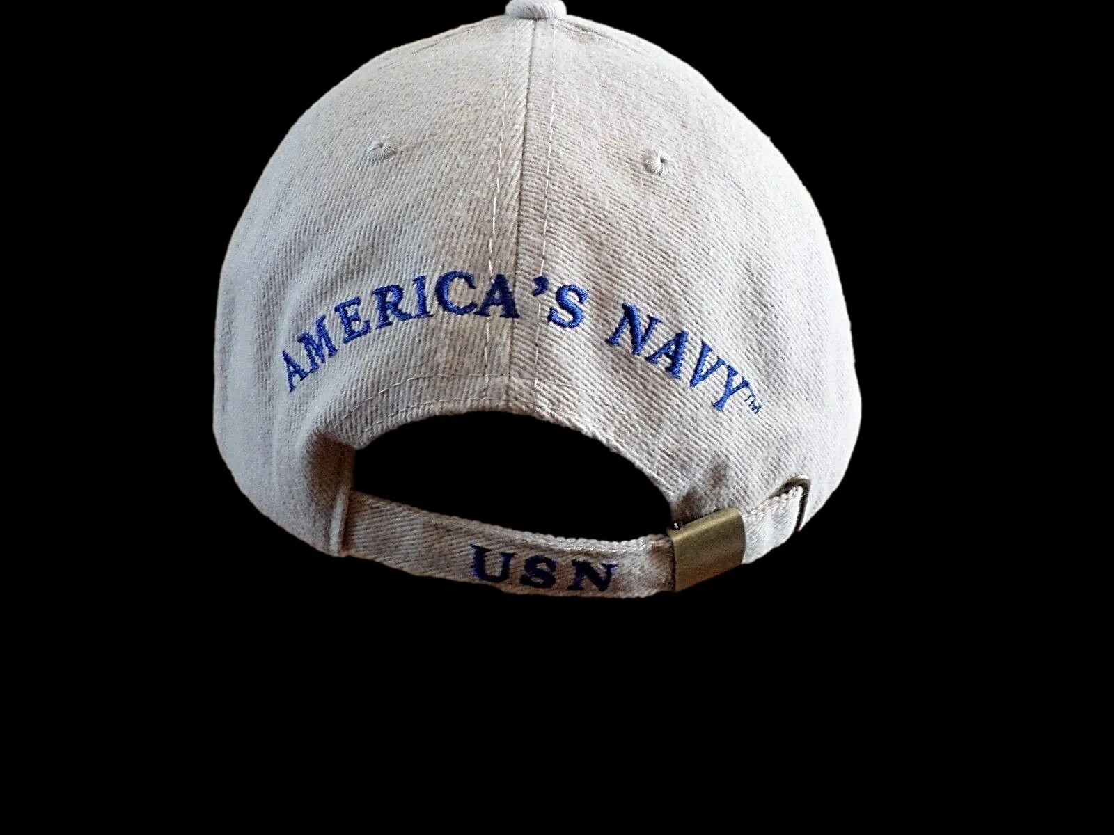 NEW U.S MILITARY NAVY EMBROIDERED KHAKI HAT BASEBALL CAP OFFICIAL LICENSED HATS