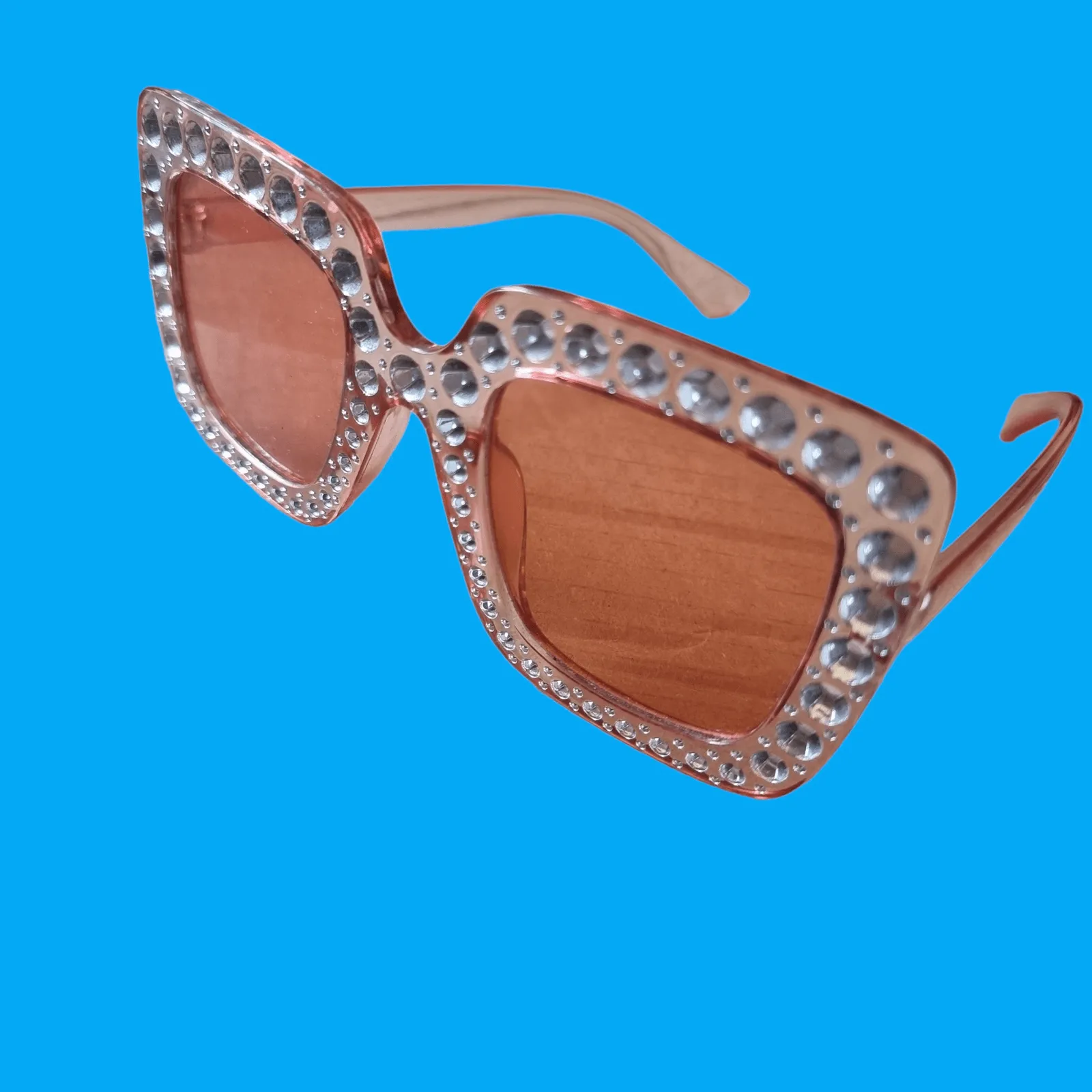 Oversized Bling Sunglasses