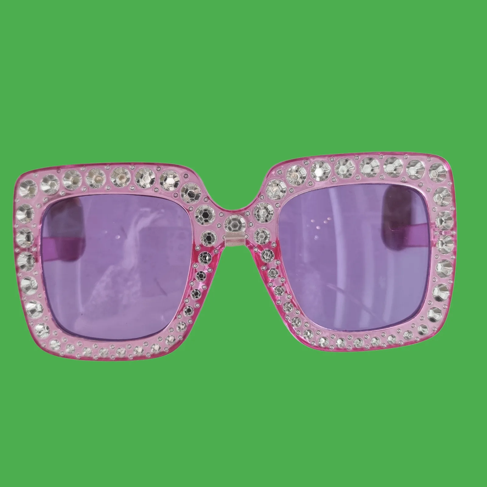 Oversized Bling Sunglasses