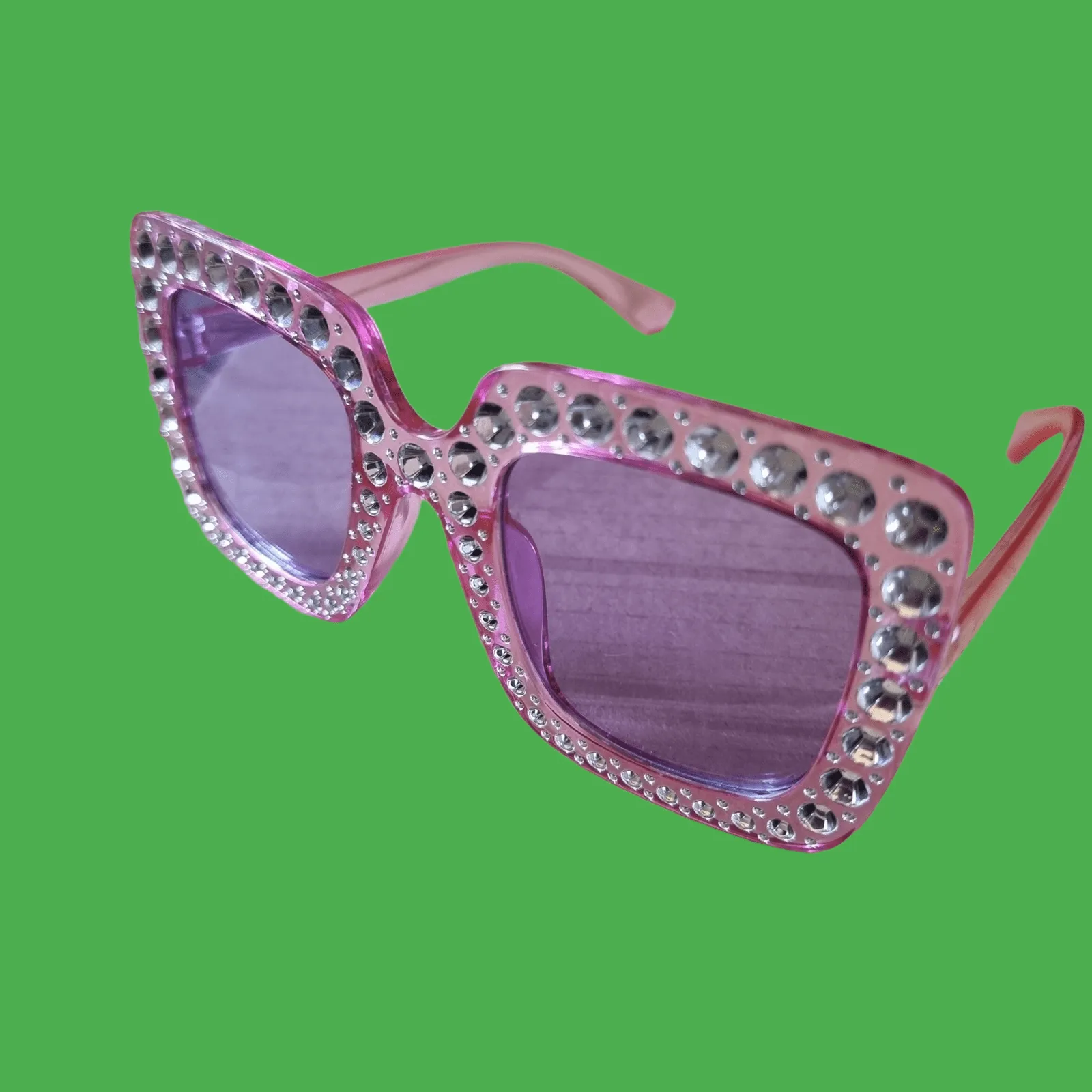 Oversized Bling Sunglasses
