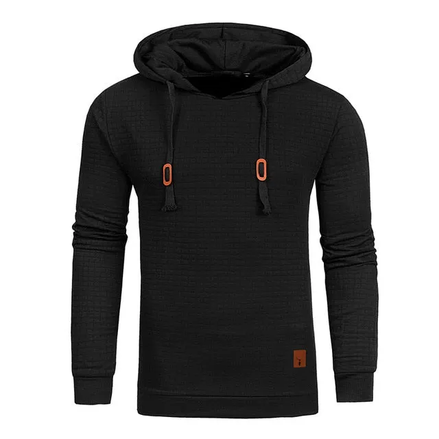 Solid Color Hooded Sweatshirt clothes Men Classic fashion Pullovers Long Sleeve hooded Hoodies 2018 Autumn Winter New tracksuits