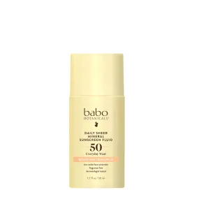 SPF50 Daily Sheer Fluid Mineral Sunscreen