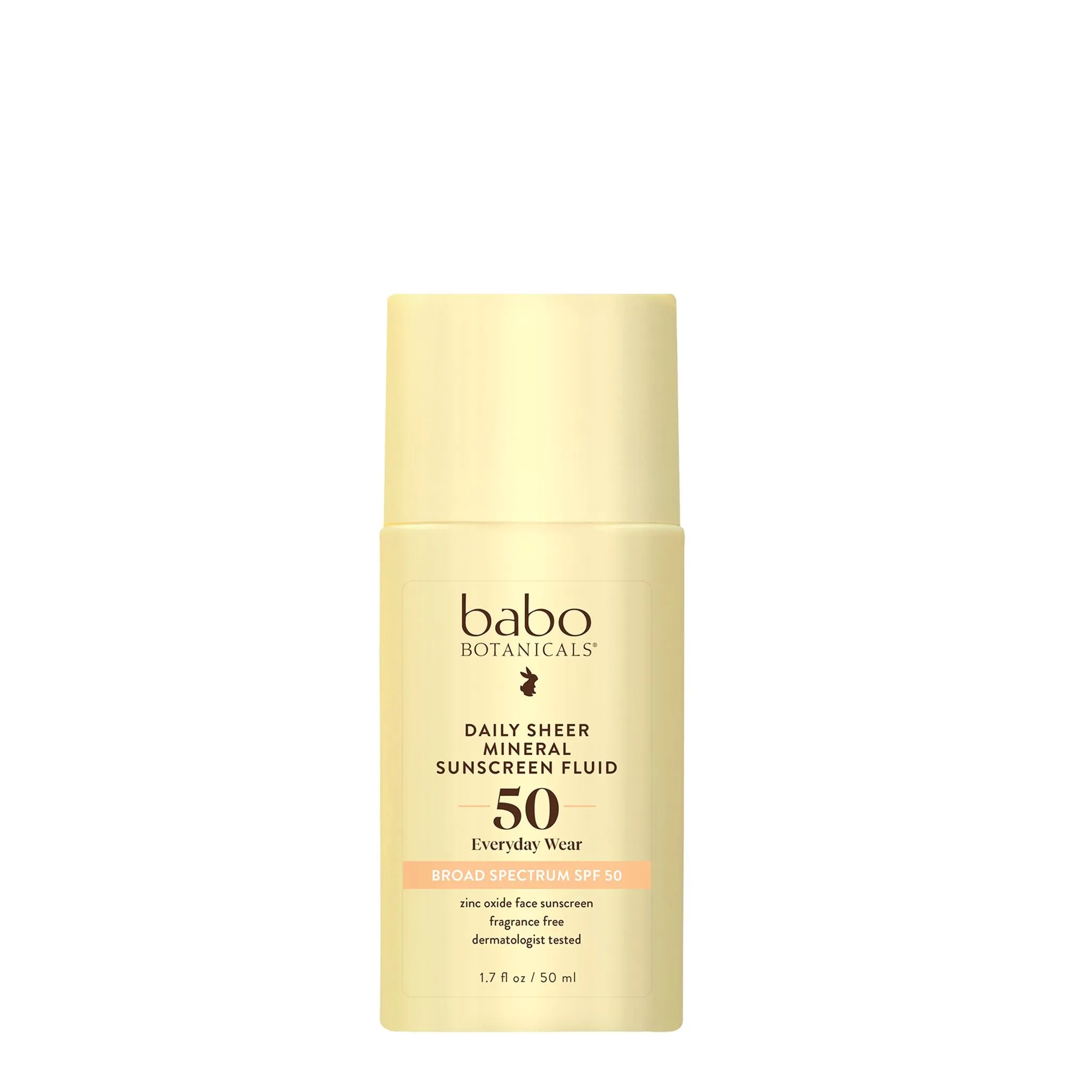 SPF50 Daily Sheer Fluid Mineral Sunscreen