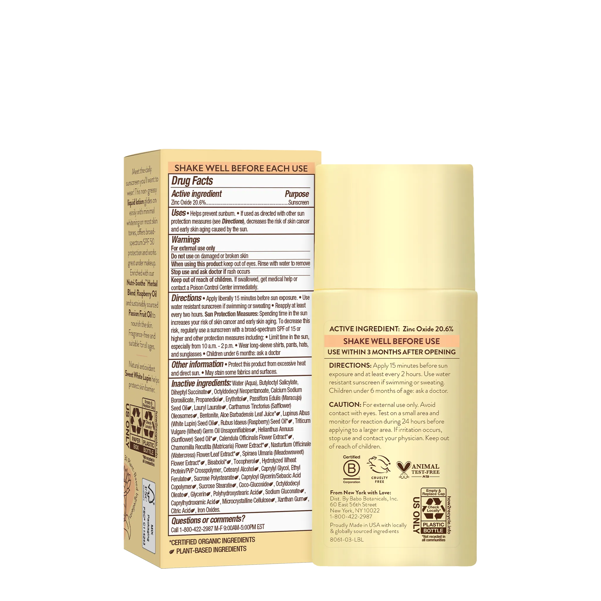 SPF50 Daily Sheer Fluid Mineral Sunscreen