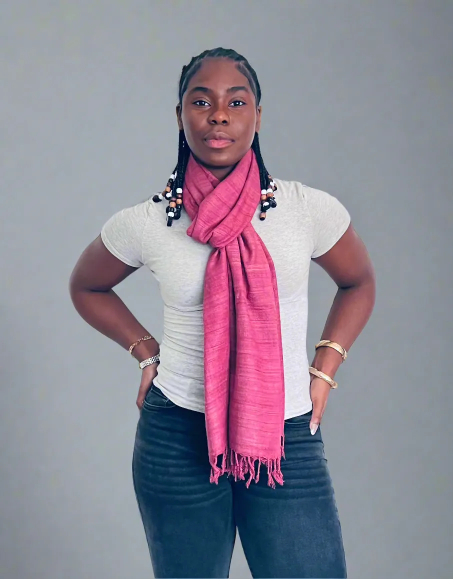 Wholesale - Rose Pure (Vegan) Peace Silk Scarf