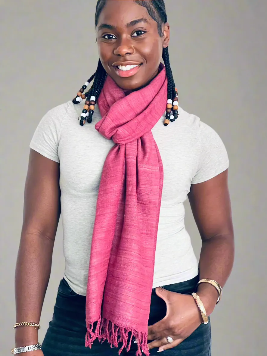 Wholesale - Rose Pure (Vegan) Peace Silk Scarf