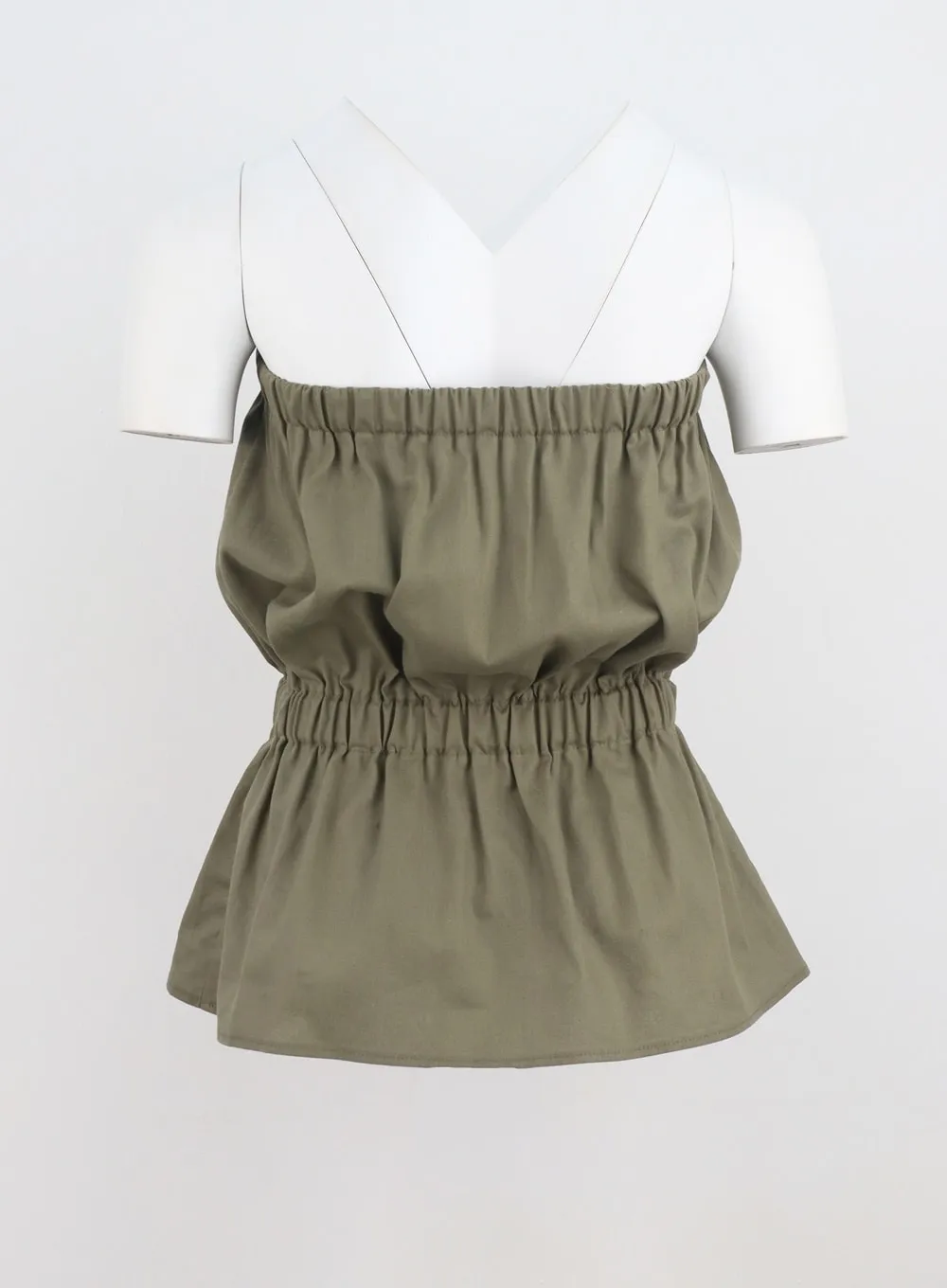 Zip-Up Sleeveless Top IU322
