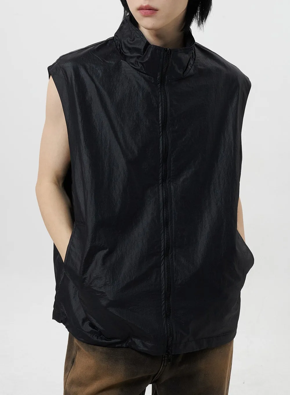 Zip-Up Vest Unisex CY322